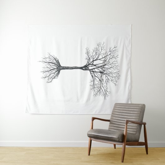 ツリ葉ー() タペストリー (インサイチュ(横))