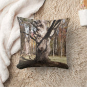 ツリ風変わりー クッション (ブランケット)