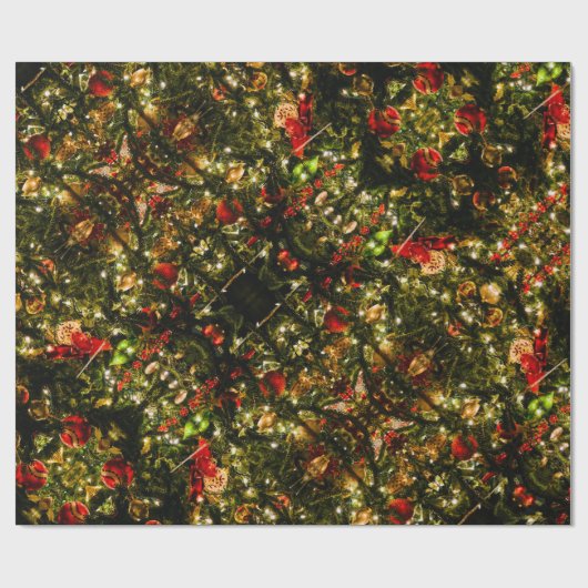 ツリ飾ー ラッピングペーパー (フラット)