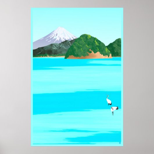 ツルと海 ポスター (正面)