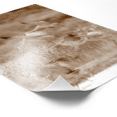 ツルの踊り フォトプリント            (角)