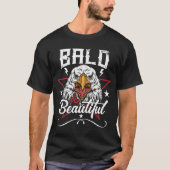 ツルツルの美しいワシ Tシャツ (正面)