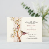 ツルリンドウ Save The Date カード (スタンド正面)