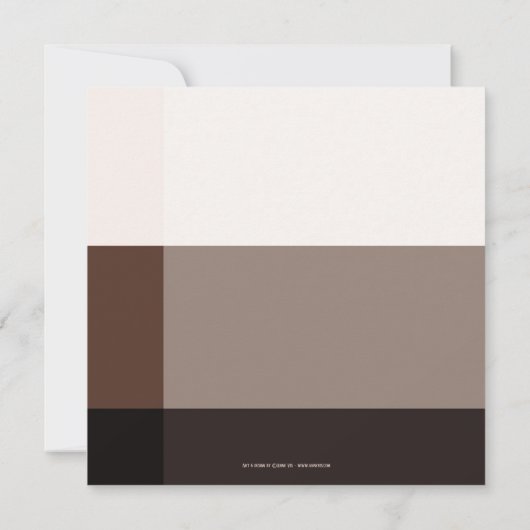 ツル日本のラブバードブライダルシャワー招待 招待状 (裏面)