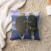 ツル2羽＆オリジナルテキストテンプレート クッション (ブランケット)