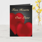 ツレッドベルベットハーツ ワンラブ グリーティングカード (黄色い花)