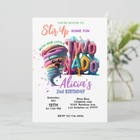 ツワナド招待 招待状 (スタンド正面)