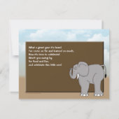 ツンドラテーマ招待状 招待状 (裏面)