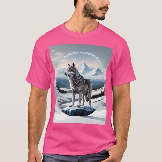 ツンドラ凍っていクレスト Tシャツ (正面)
