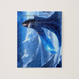 ツンドラ雪片の氷の魔女 ジグソーパズル