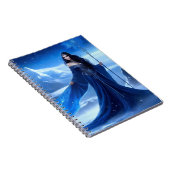 ツンドラ雪片の氷の魔女 ノートブック (右側)