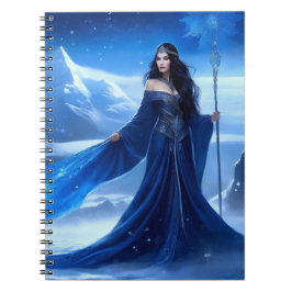 ツンドラ雪片の氷の魔女 ノートブック