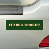 ツンドラWOOKIES バンパーステッカー (車上)
