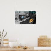 ツーアイメディ数々のアアートジュン引用文 ポスター (キッチン)