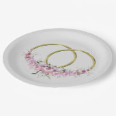 ツーアズワンラウンドディナー紙プレート ペーパープレート (アングル)