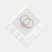 ツーアズワンラウンドディナー紙 縁ありランチョンナプキン (角)