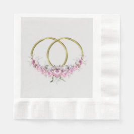 ツーアズワンラウンドディナー紙 縁ありランチョンナプキン