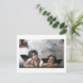 ツーアンゲルラファエルヴィンテージファインアート ポストカード (スタンド正面)