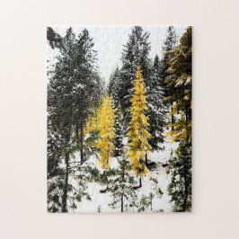 ツーイエローツリーズパズル ジグソーパズル