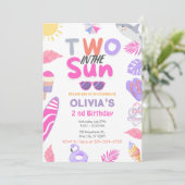ツーインザサンピンクガールビーチ2ndバースデーパーティー 招待状 (スタンド正面)