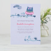 ツーウィットツーハー 男の子ベイビーシャワー招待状 招待状 (スタンド正面)