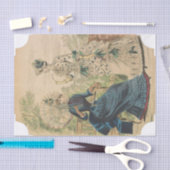 ツーウエレガントビクトリアンマンティッシュペーパー 薄葉紙 (クラフト)