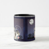 ツーウルブムーン&スターズコーヒーマグ マグカップ (中央)