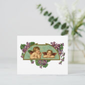 ツーエンジェル絵画ズヴィンテージ ポストカード (スタンド正面)