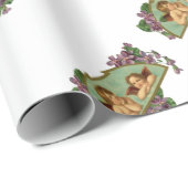 ツーエンジェル絵画ズヴィンテージ ラッピングペーパー (ロールコーナー)