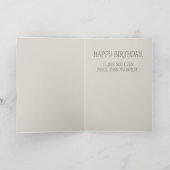 ツーカウボーイズ誕生日カード カード (内部)