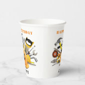 ツーカスタマイズルズリトルハンディマン誕生日 紙コップ (右)