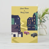 ツーカーズハウズヒルロードハート結婚ズ 招待状 (スタンド正面)