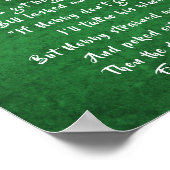 ツーカーボックスオーストラリアのブッシュ詩の犬 ポスター (角)