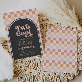 ツーガールクールズスケーター招待状 |女クールの子 招待状