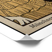 ツーガールズ – アールヌーボー ポスター (角)