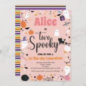 ツーガール不気味セカンドバースデーハローウィンパーティ (正面/裏面)