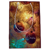 ツークリスマスツリーオーナメント抱き枕 ミディアムペーパーバッグ (正面)