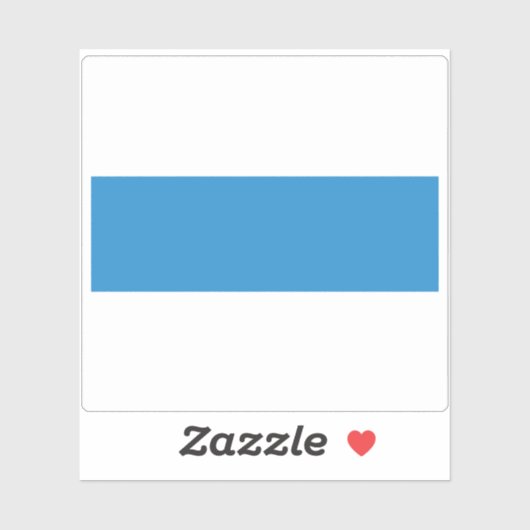 ツーク州旗 シール (シート)