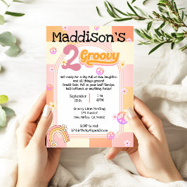 ツーグルービーガールズ誕生日招待状 招待状