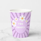 ツーグルービーレトロサンシャインガール第2誕生日 紙コップ (裏面)