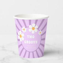 ツーグルービーレトロサンシャインガール第2誕生日 紙コップ