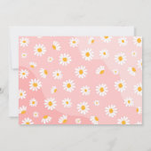 ツーグルービー第2誕生日パーティーボホレトロデイジー 招待状 (裏面)