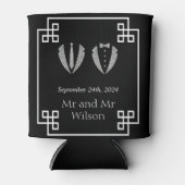 ツーグルームズゲイ結婚ツキセド 缶クーラー (正面)