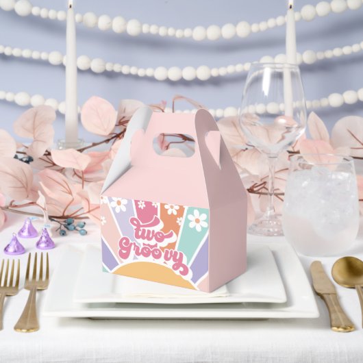 ツーグルーヴィレトロサンシャインレインボーデイジー フェイバーボックス (ウェディング)