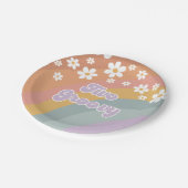 ツーグルーヴィレトロレインボー ペーパープレート (アングル)