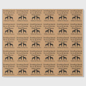 ツーグレートダネスカスタムズ紙 ラッピングペーパー (フラット)