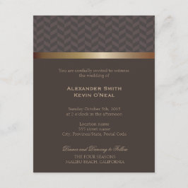 ツーグロームス結婚ゲイのIC招待状 招待状