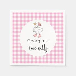 ツーグースピ間抜けンク誕生日 スタンダードカクテルナプキン