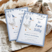 ツーグース間抜けボーイ2nd誕生日パーティの招待状 招待状