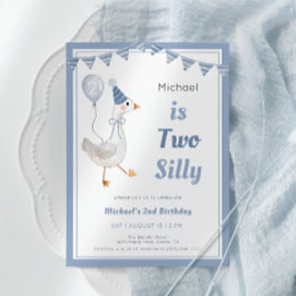 ツーグース間抜けボーイ2nd誕生日パーティの招待状 招待状